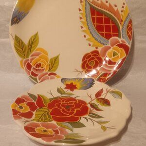 VIDA ROSE PRINT DISHES
